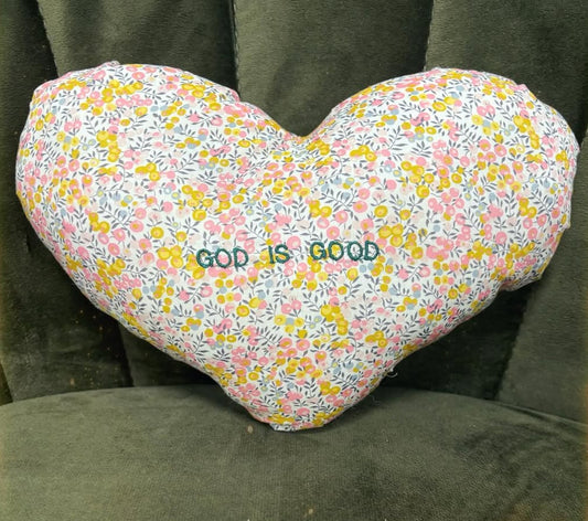‘God is Good’ pillow