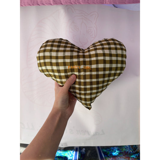 “party girl” pillow